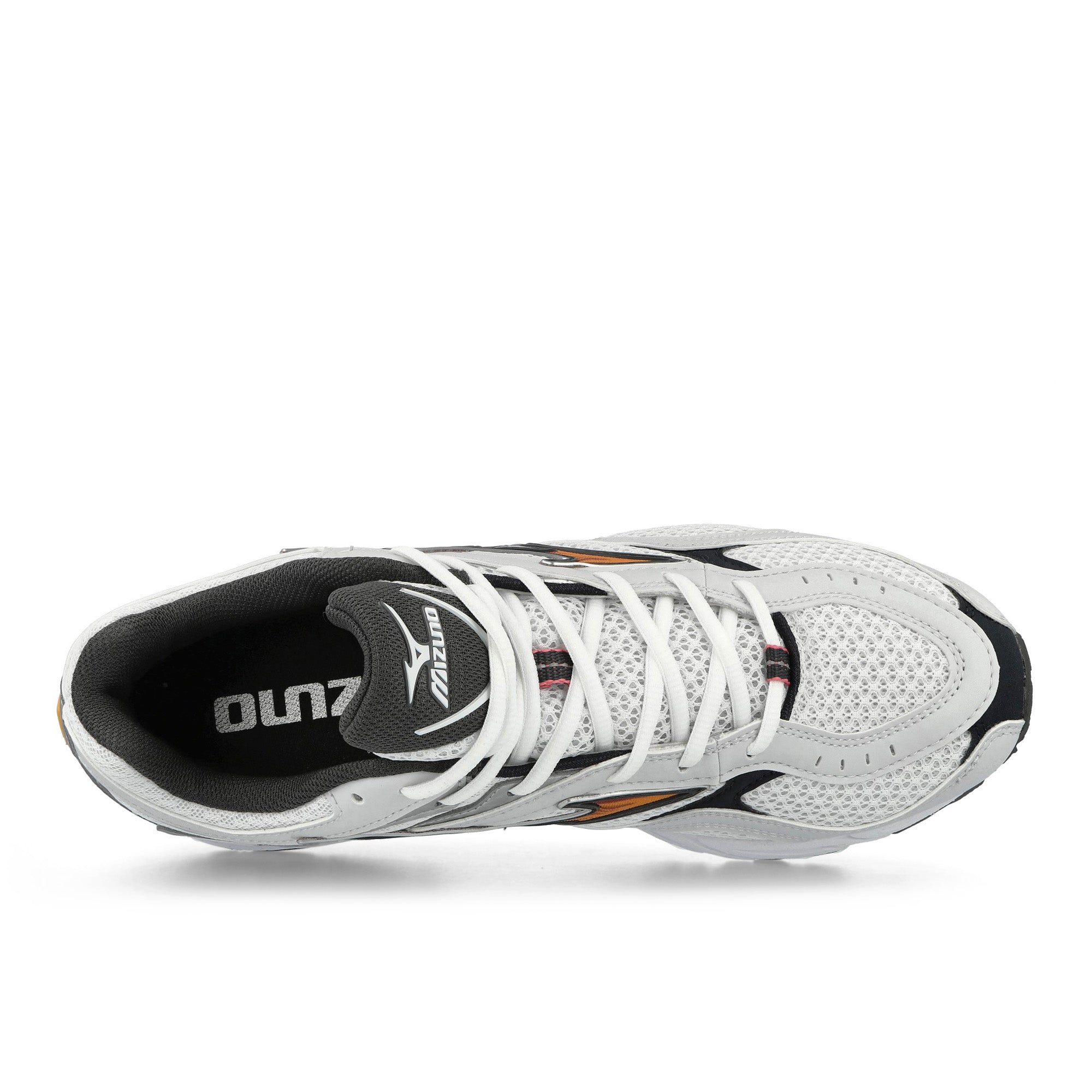 Mizuno Wave MG4 LS White / Artisans Gold / Galaxy Silver Sneaker D1GA265201 Detailfoto | Overkill
