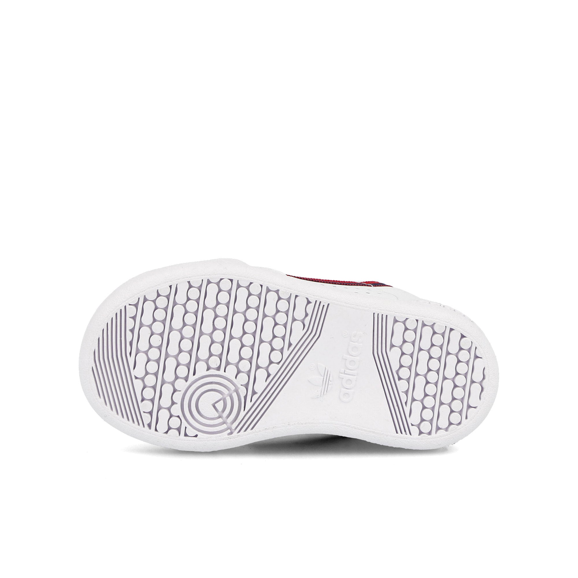 adidas continental 80 cf infants Running White / Running White / Scarlet Low Top Sneakers  Detail View 1 | Overkill