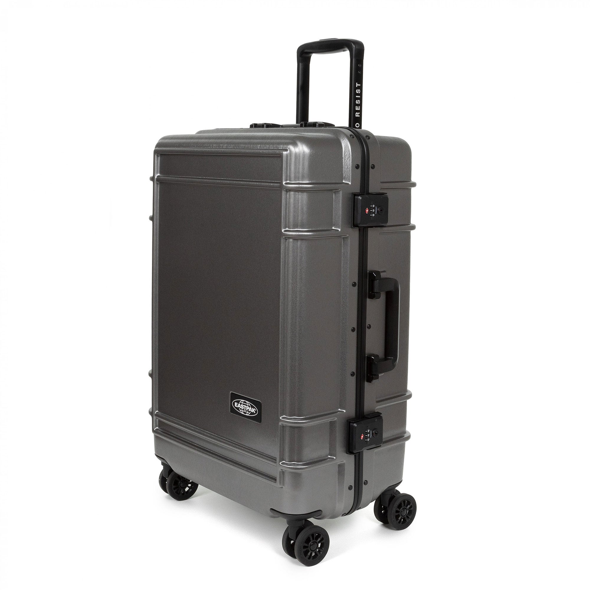 Eastpak Resist'r Case M Brushed Metal Wallets & Cases Close-up | Overkill