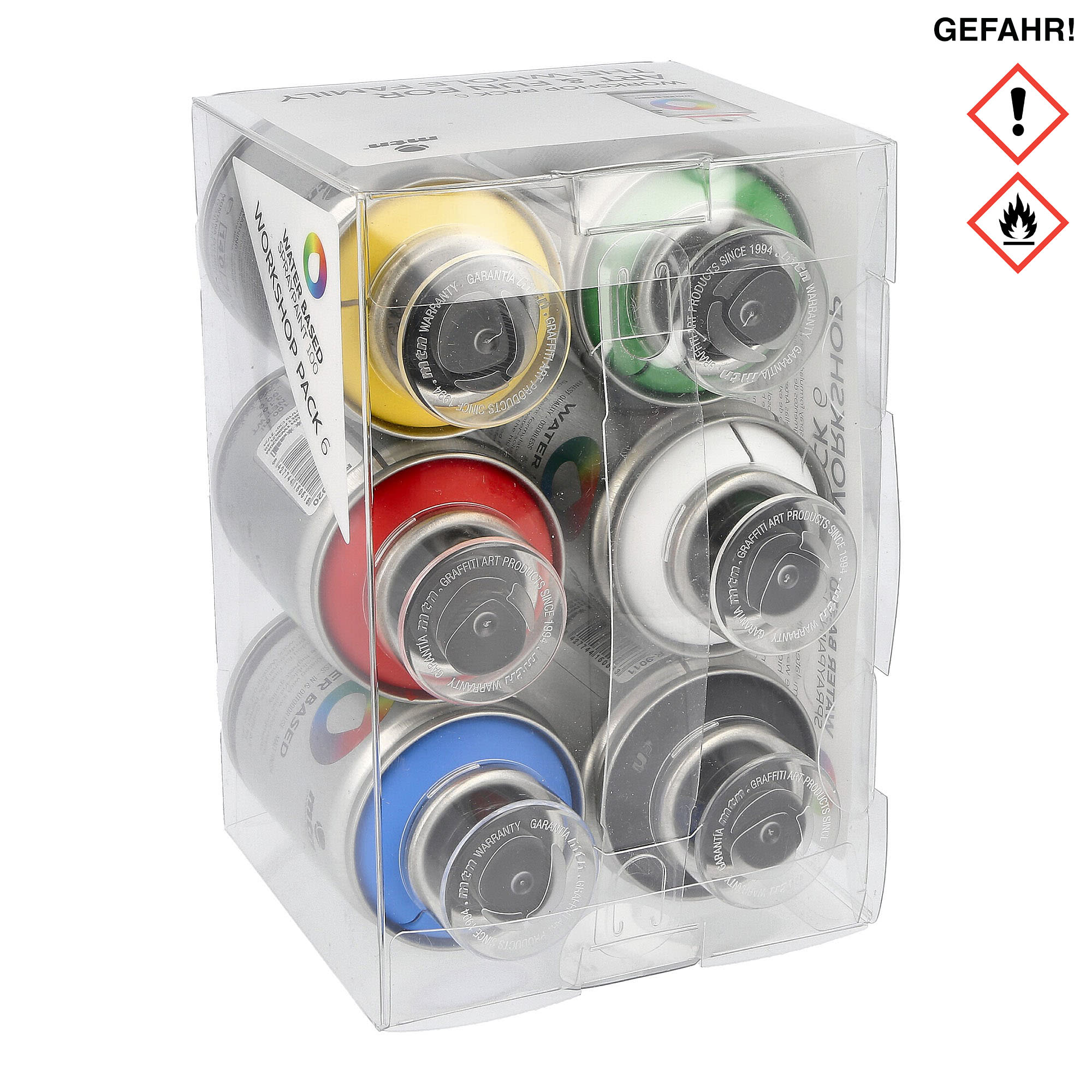 MTN water based 6er pack workshop 100 ml   EX011W0006M | Overkill