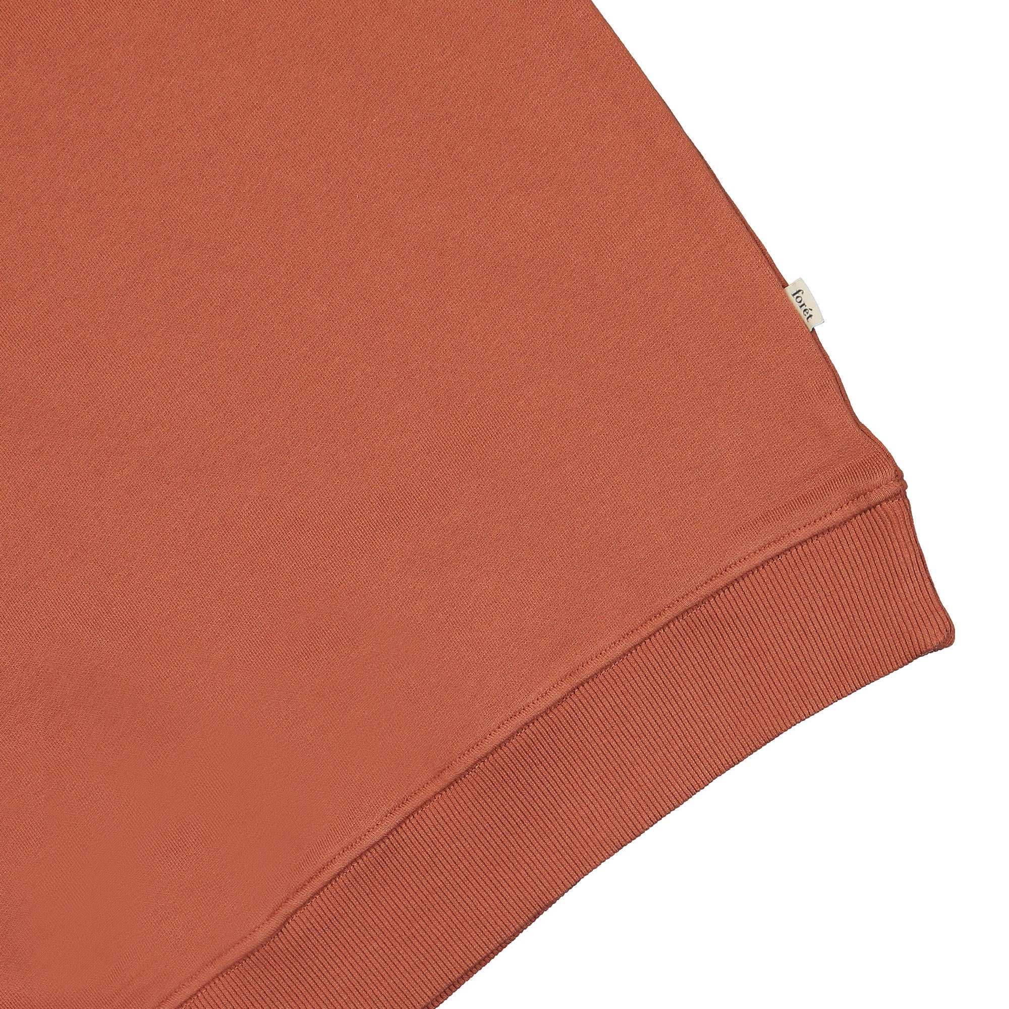 Forét Tide Sweatshirt Brick / White Sweatshirts Detailfoto | Overkill