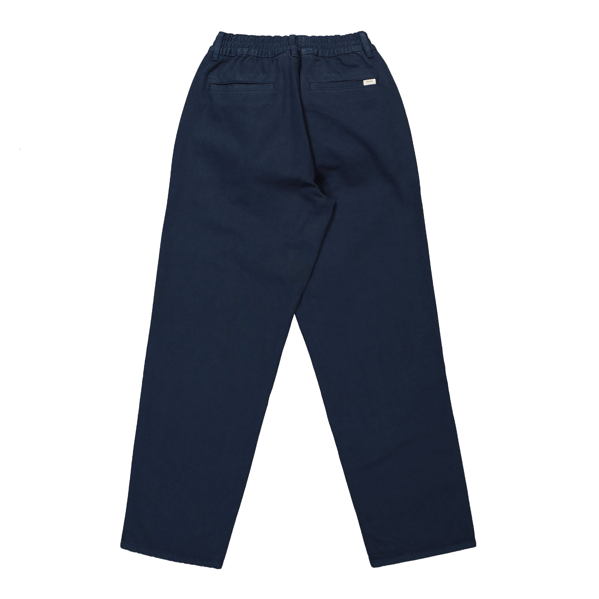 Forét Clay Twill Pants Navy Casual Pants Material | Overkill