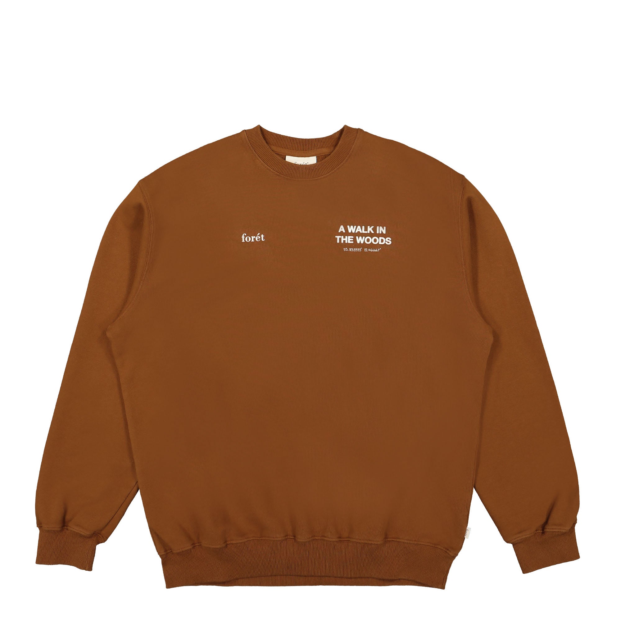 Forét Homage Sweatshirt Brown Sweatshirts F1084 / Brown | Overkill