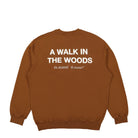 Forét Homage Sweatshirt Brown Sweatshirts Close-up | Overkill