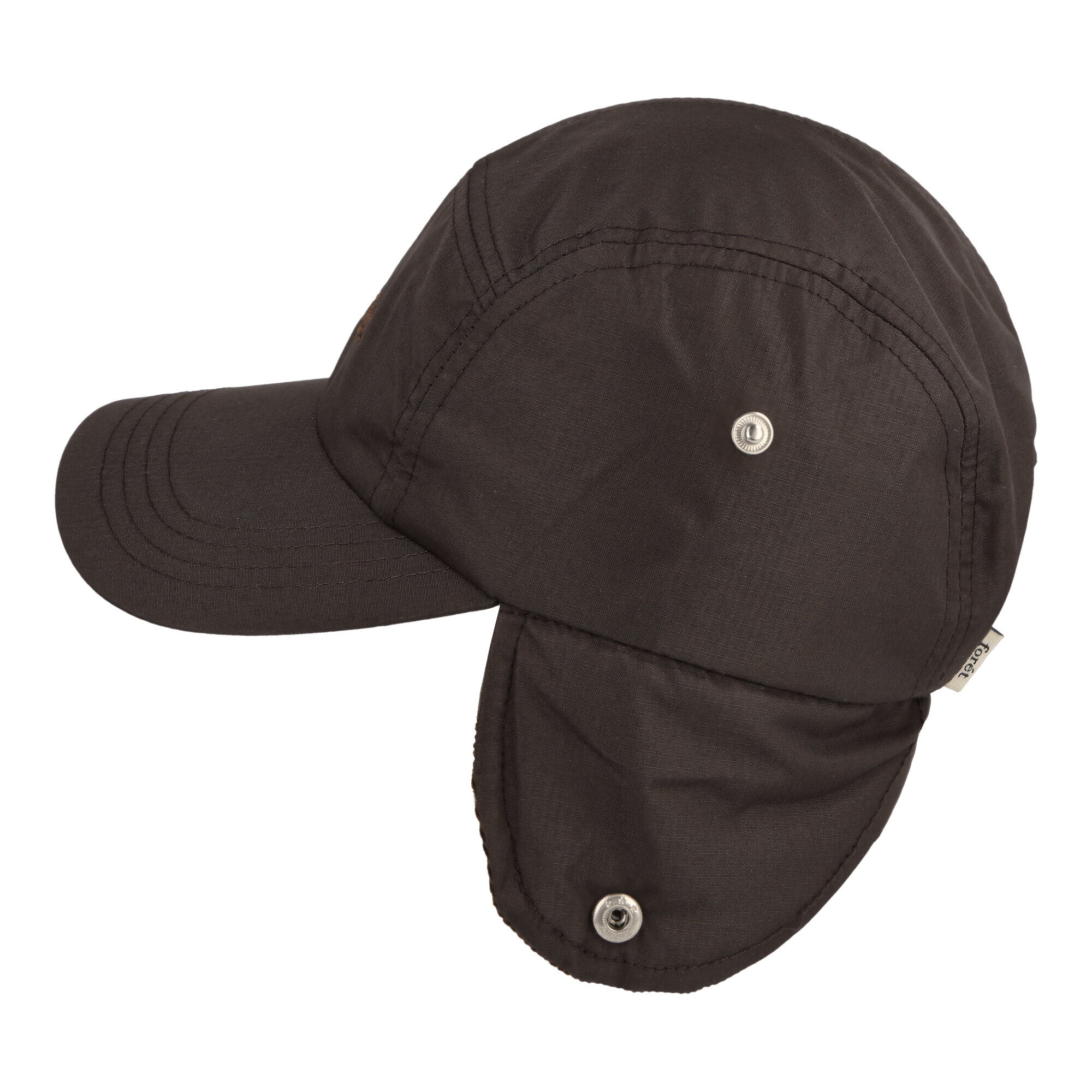 Forét Hidden Cap Dark Brown Caps Close-up | Overkill