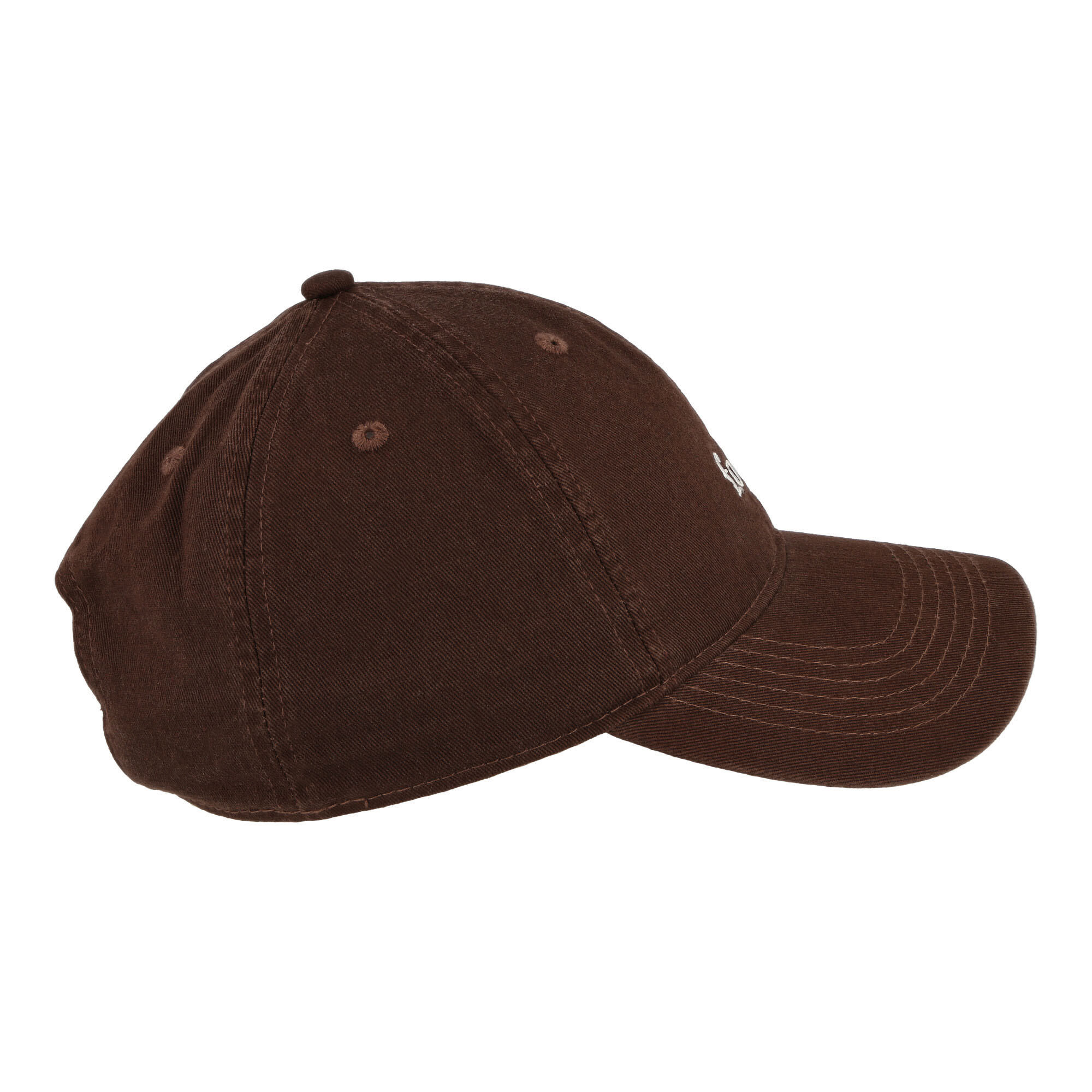 Forét Hawk Washed Cap Brown Caps Close-up | Overkill