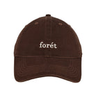 Forét Hawk Washed Cap Brown Caps Detailfoto | Overkill