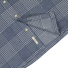 Forét Gentle Shirt Navy Check Shirts Detailfoto | Overkill
