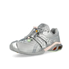 Cecilie Bahnsen x Asics Gel-Kinetic FR Piedmont Grey / Pure Silver Sneaker 1203B171-020 Close-up | Overkill
