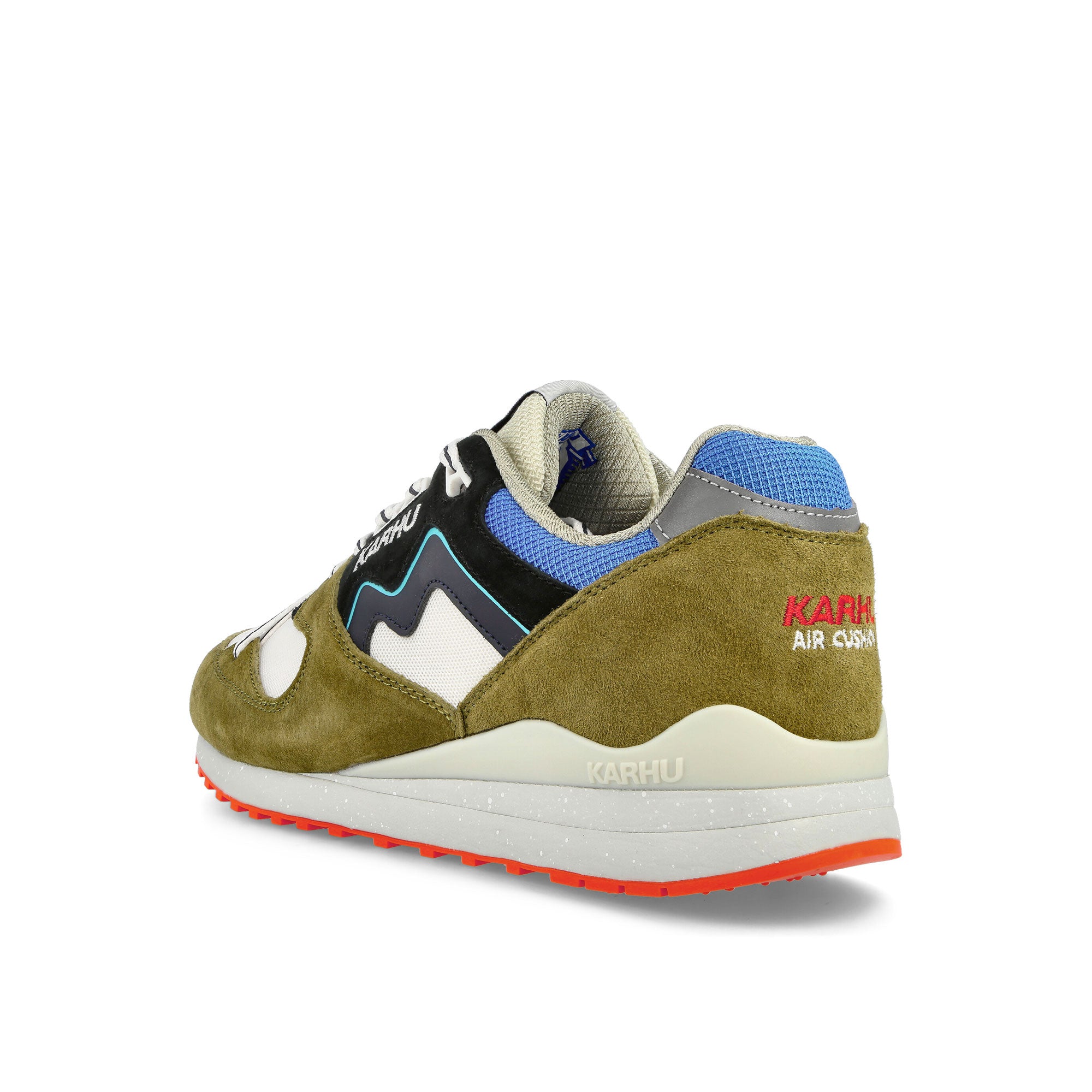Karhu Synchron Green Moss-India Ink Low Top Sneakers  Material | Overkill