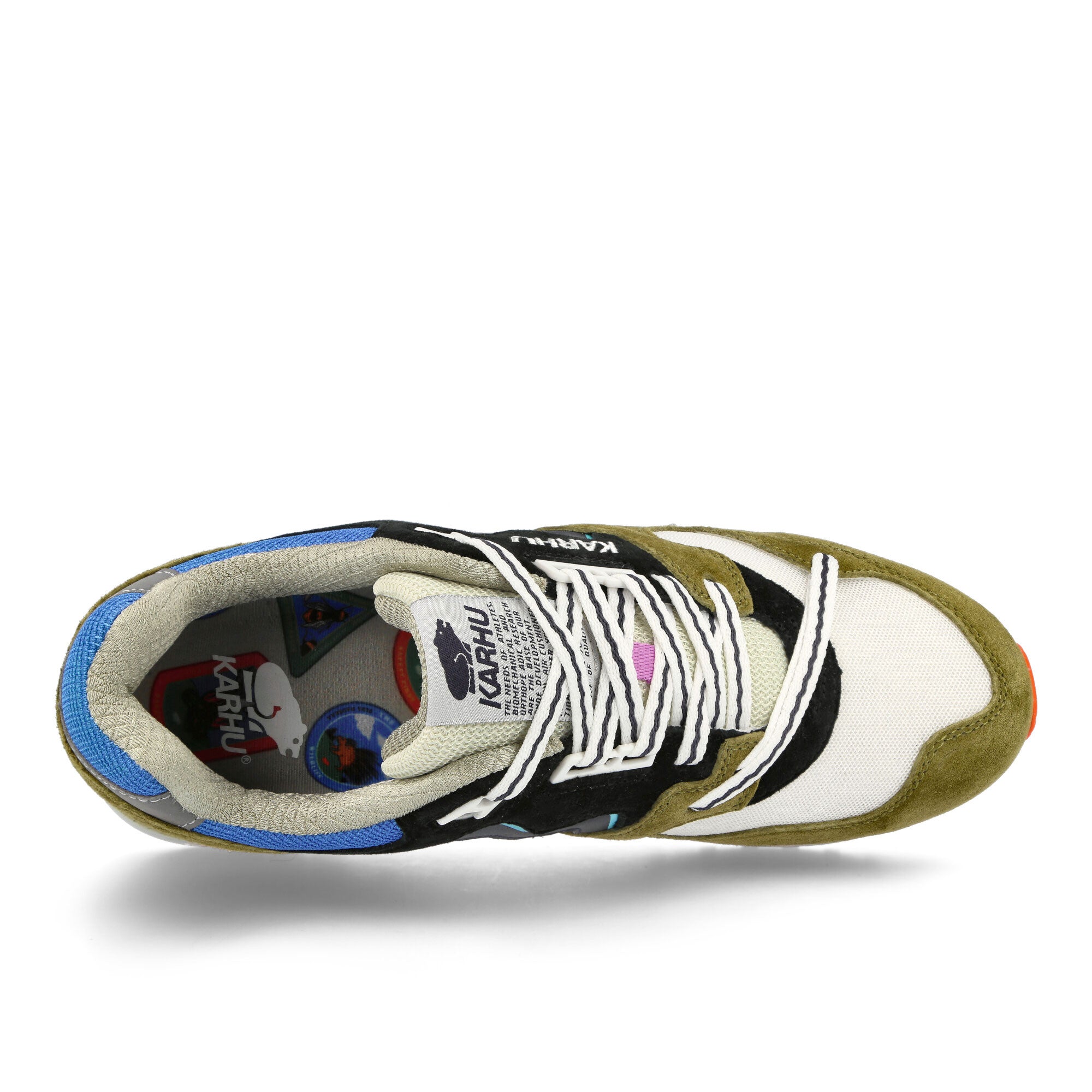 Karhu Synchron Green Moss-India Ink Low Top Sneakers  Detailfoto | Overkill