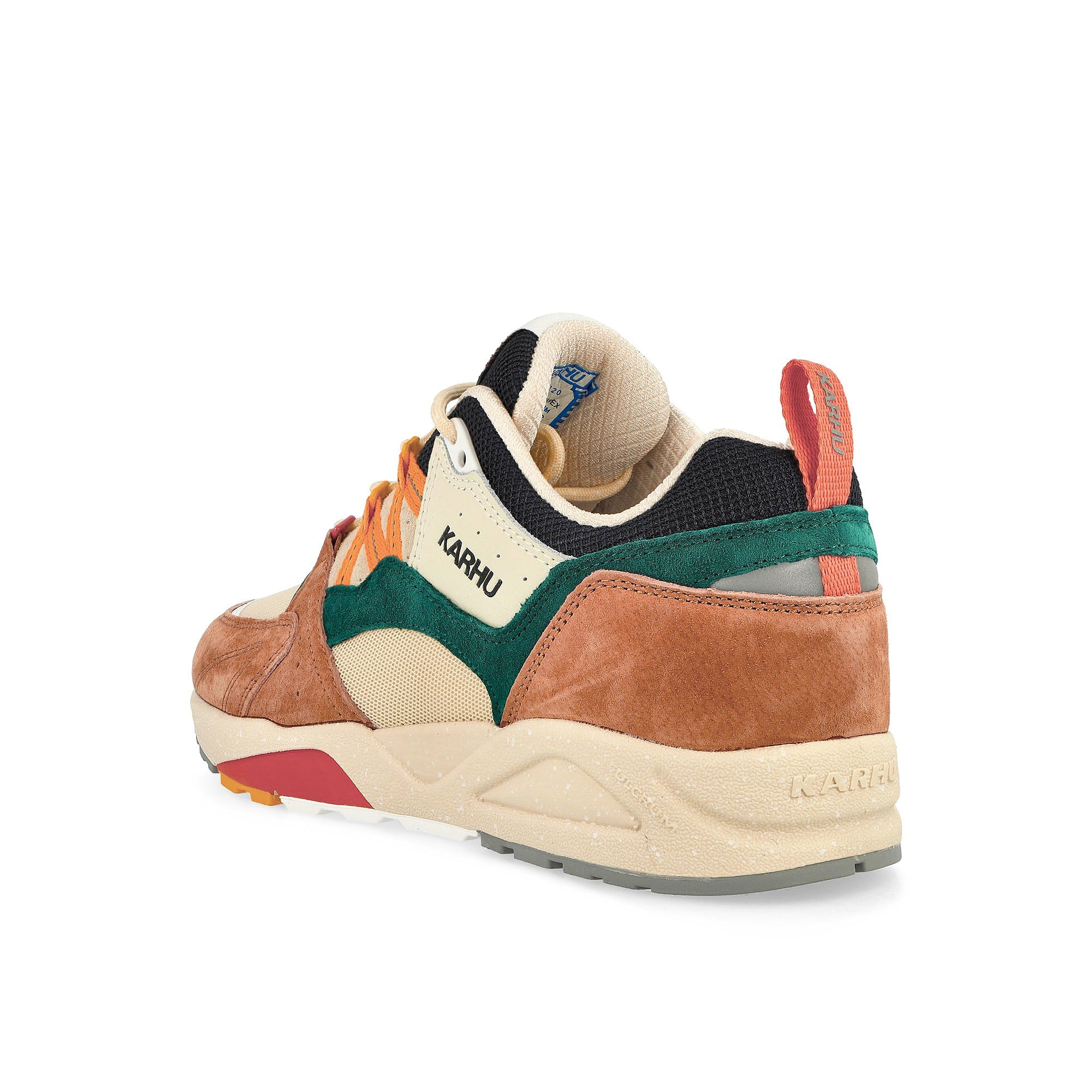 Karhu Fusion 2.0 Cork / Tangerine Low Top Sneakers  Material | Overkill