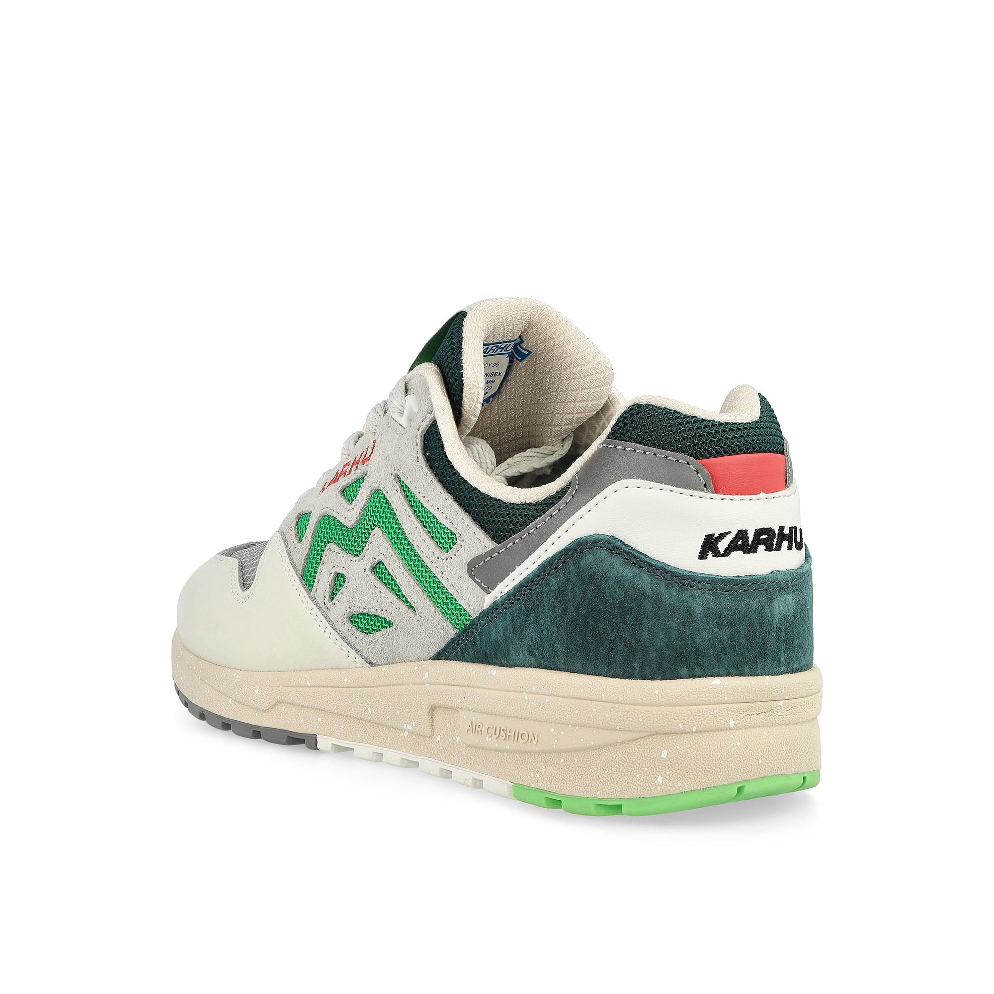 Karhu Legacy 96 Lily White / Island Green Low Top Sneakers  Material | Overkill