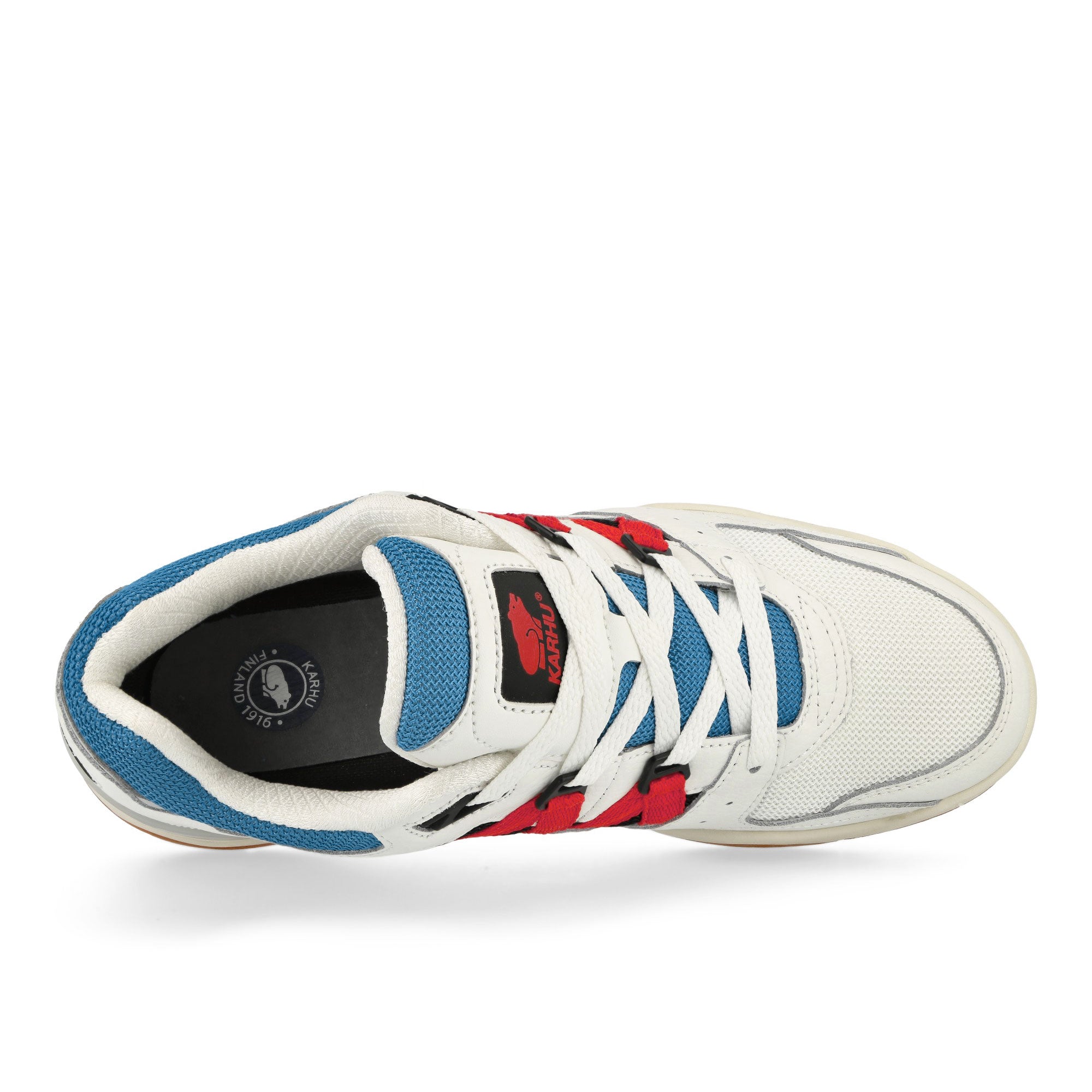 Karhu Fusion XT Bright White / Fiery Red Low Top Sneakers  Detailfoto | Overkill
