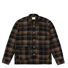 Forét Ivy Wool Overshirt Brown Check Shirts F2852 / Brown Check | Overkill