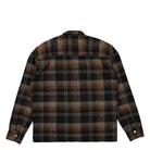 Forét Ivy Wool Overshirt Brown Check Shirts Material | Overkill