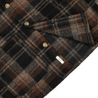 Forét Ivy Wool Overshirt Brown Check Shirts Detail view 1 | Overkill