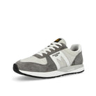 Karhu Fulcrum Star Gray Flannel / Bright White Sneaker F870001 Close-up | Overkill
