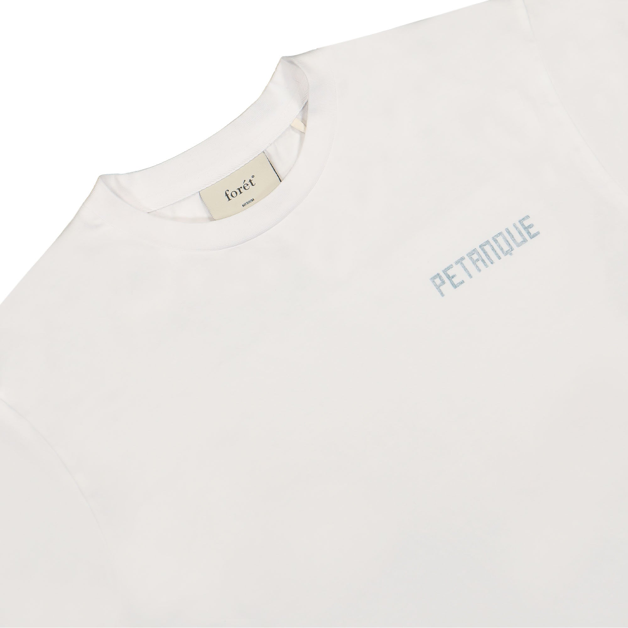 Forét Boule T-Shirt White T-Shirts Material | Overkill