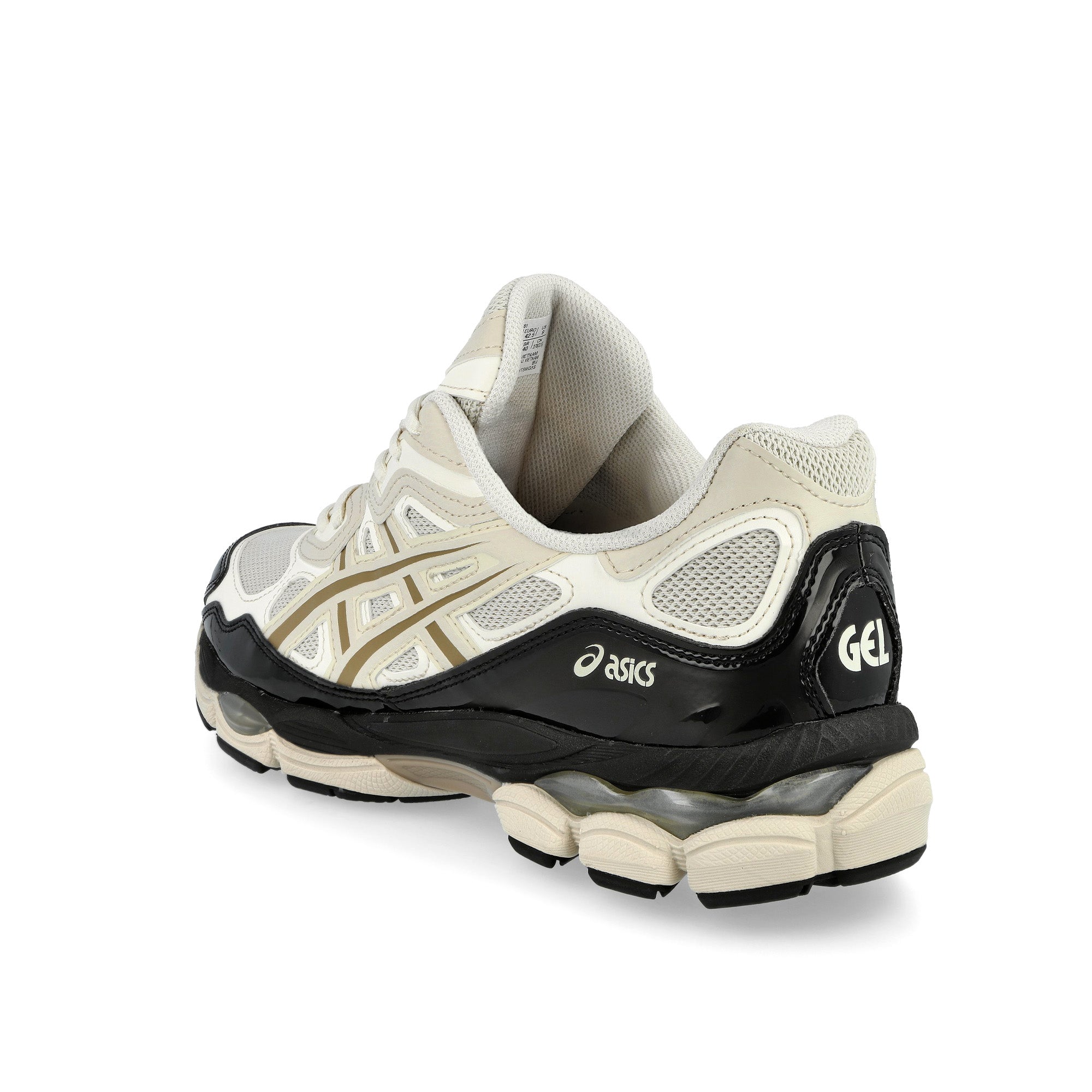 Asics Gel-NYC Smoke Grey / Black Low Top Sneakers 1203B081-020 Material | Overkill
