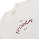 Forét Petanque T-Shirt White T-Shirts Close-up | Overkill