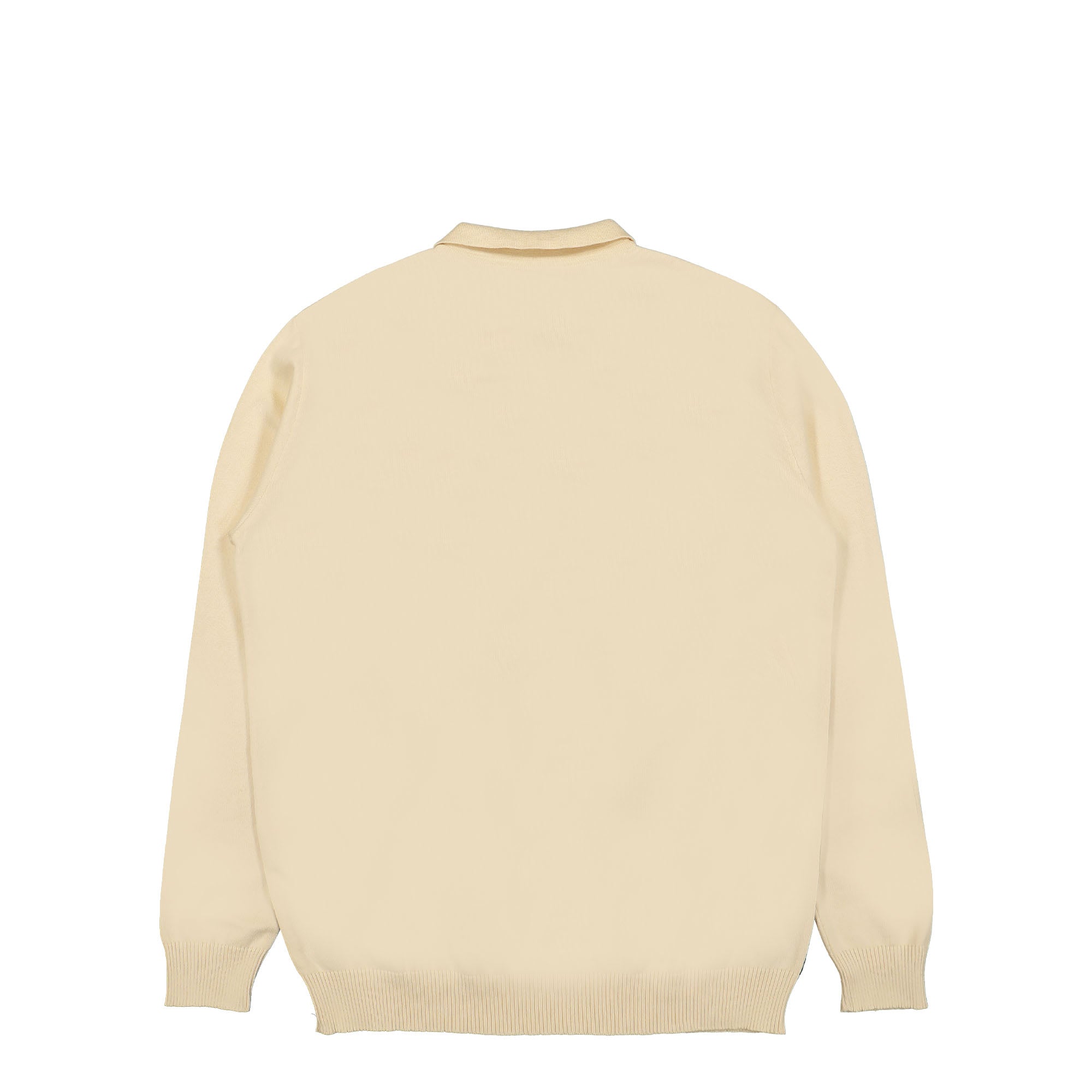 Forét Golf Polo Knit Sweater Cloud / Navy Sweatshirts Material | Overkill