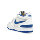 Nike Attack White / Game Royal - Pure Platinum - Black Mid Top Sneakers  Material | Overkill