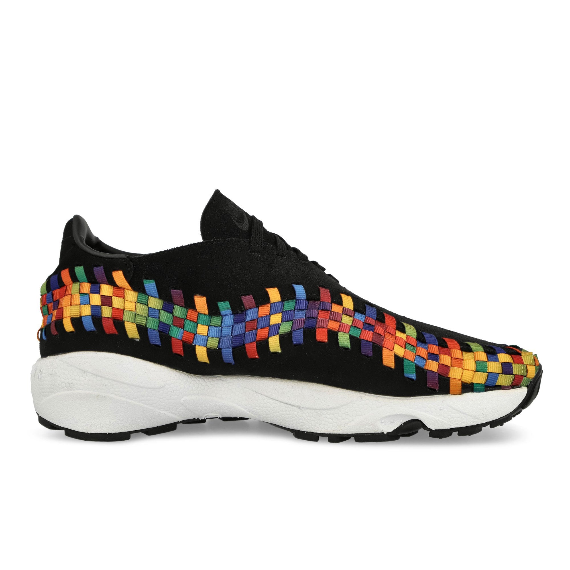 Nike Air Footscape Woven Black / Black - White Low Top Sneakers  Silhouette | Overkill