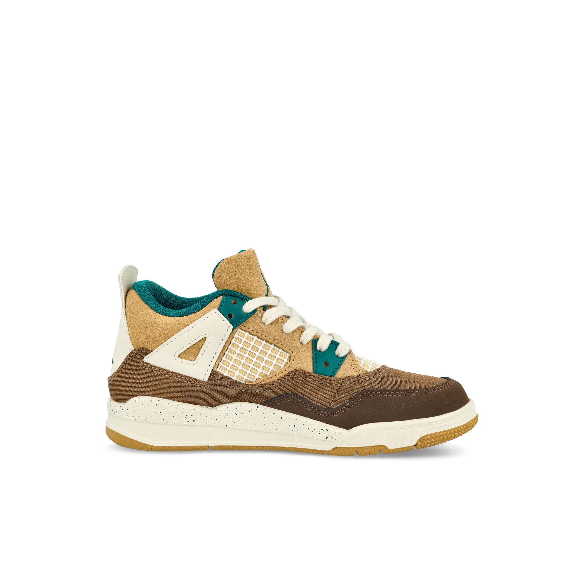 Jordan Air Jordan 4 Retro PS Cacao Wow / Geode Teal - Ale Brown - Twine Mid Top Sneakers  Silhouette | Overkill