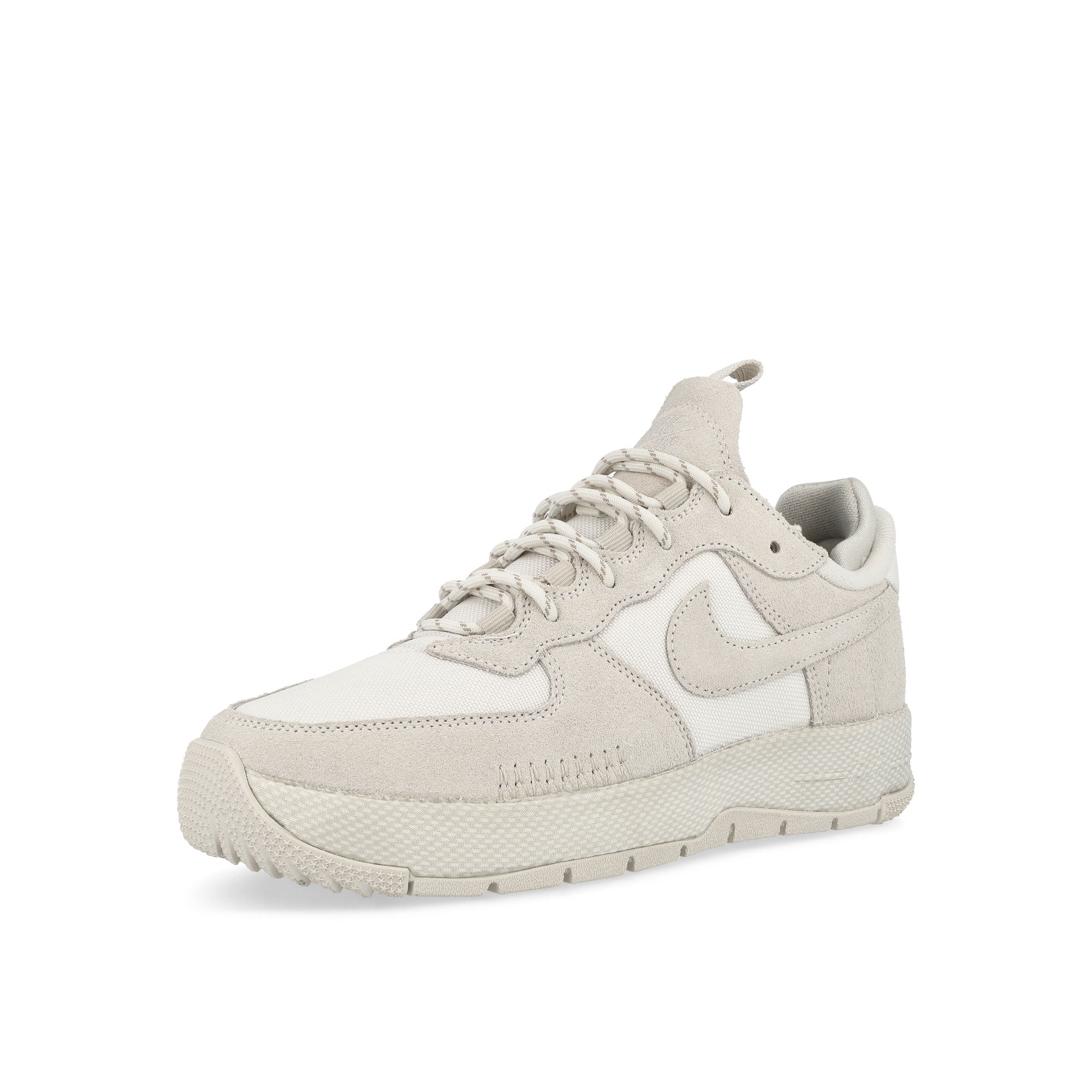 Nike W Air Force 1 Wild Phantom / Phantom - Light Orewood Brown Low Top Sneakers  Close Up | Overkill