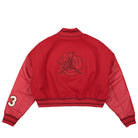 Jordan W Varsity Jacket Gym Red /Sail / Team Red Bomber & Varsity Jackets Close-up | Overkill