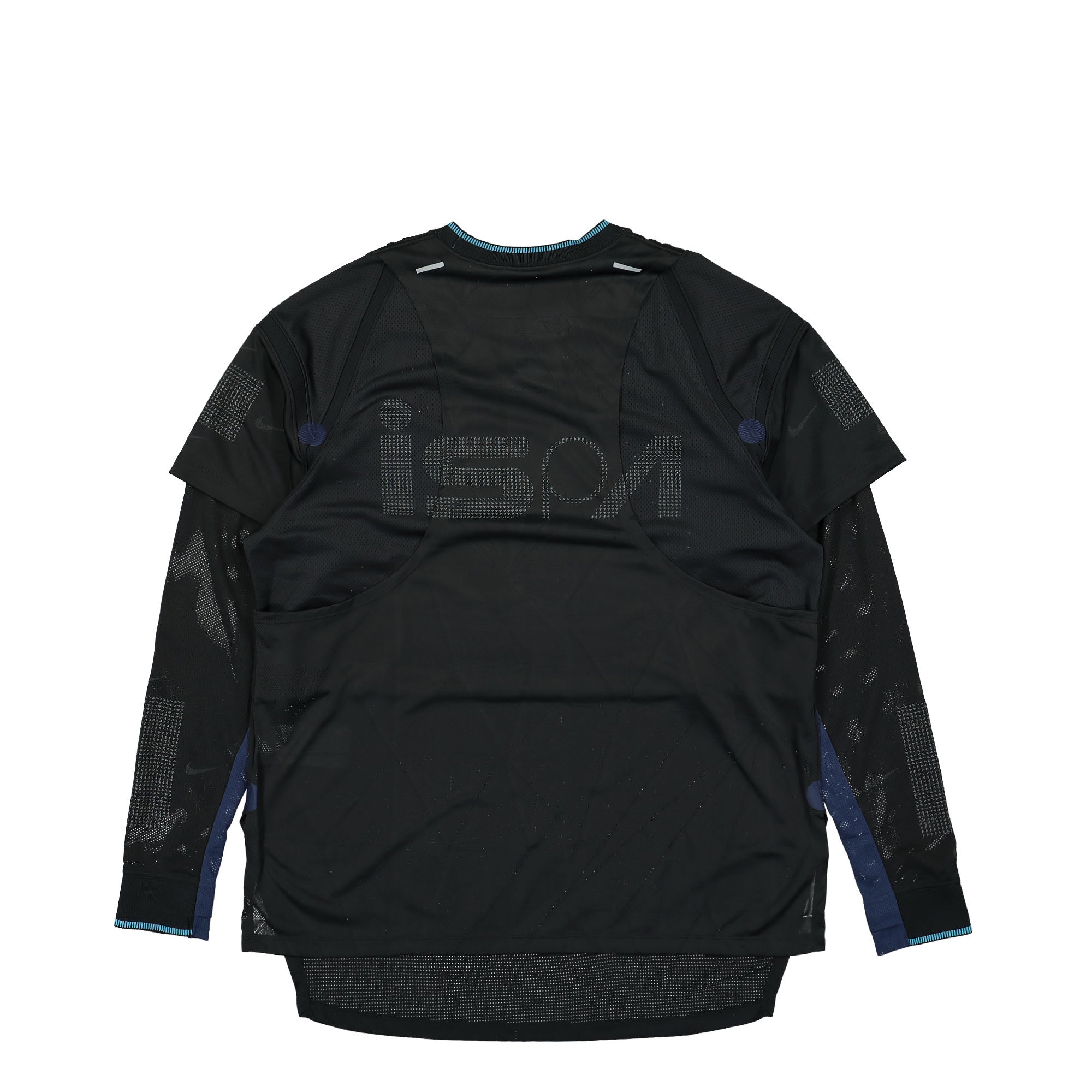 Nike NRG ISPA Longsleeve Top Black / Black / Midnight Navy Longsleeves Material | Overkill