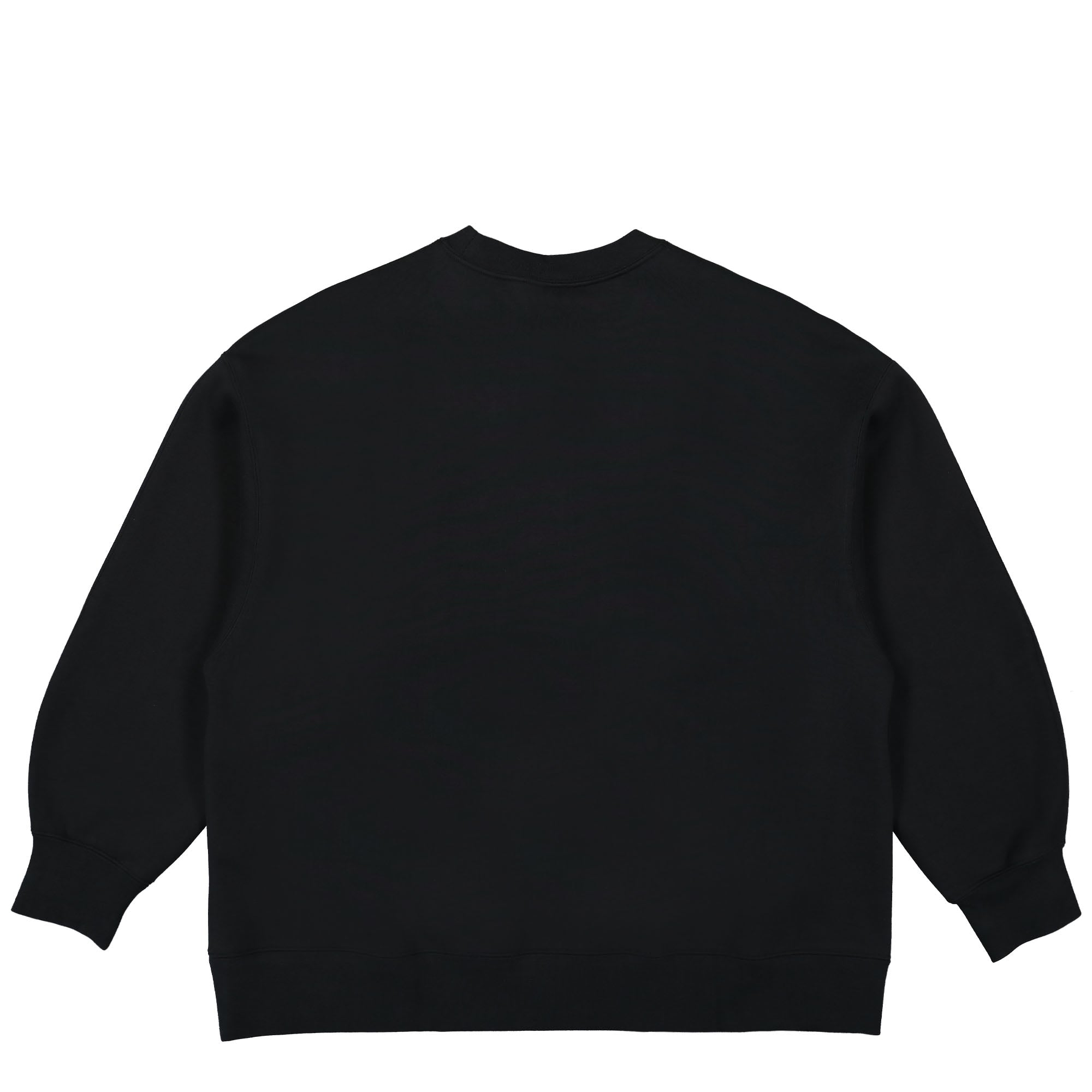 Jordan W Flight Fleece Crewneck Sweatshirt Black Sweatshirts Material | Overkill