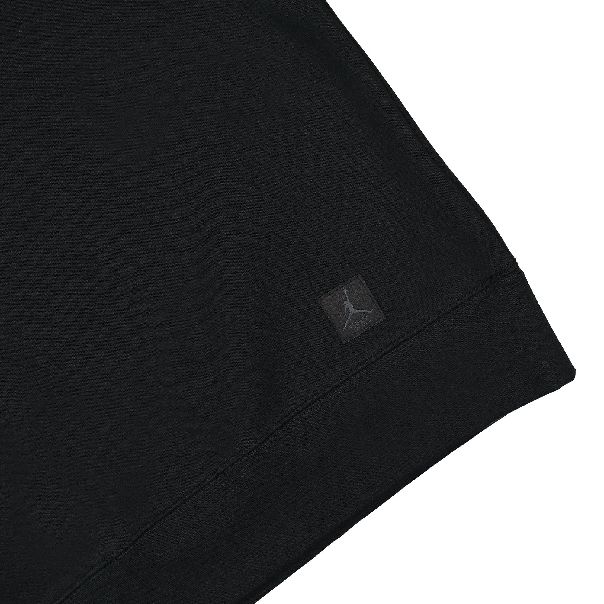 Jordan W Flight Fleece Crewneck Sweatshirt Black Sweatshirts Detailfoto | Overkill