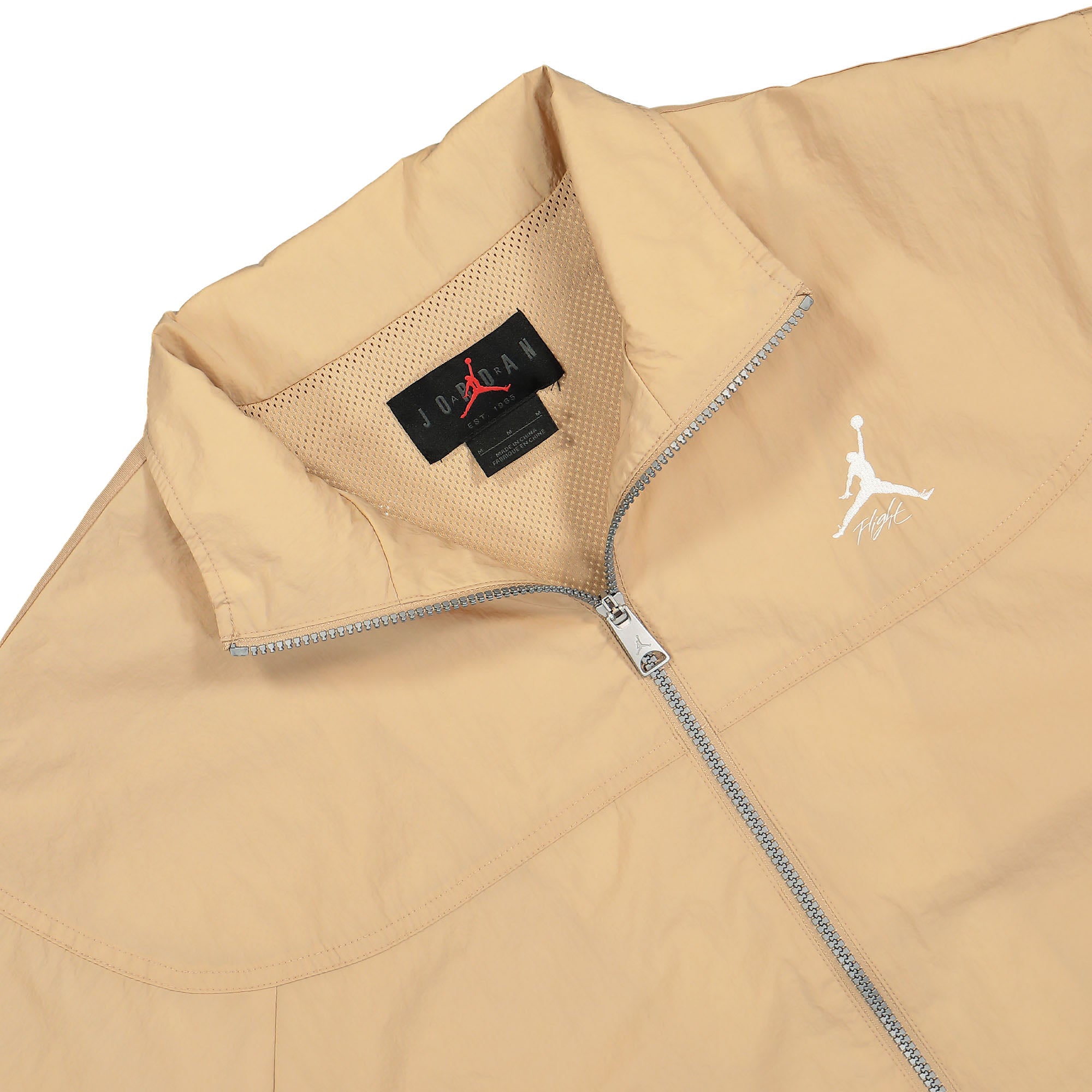 Jordan Essentials Warmup Jacket Hemp / Hemp / Sail Jackets Close-up | Overkill