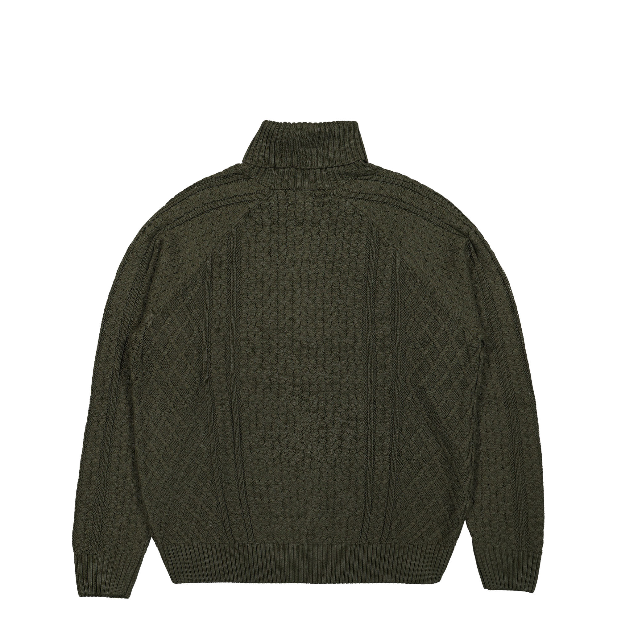 Nike NL Cable Knit Turtleneck Sweater Cargo Khaki Sweatshirts Material | Overkill