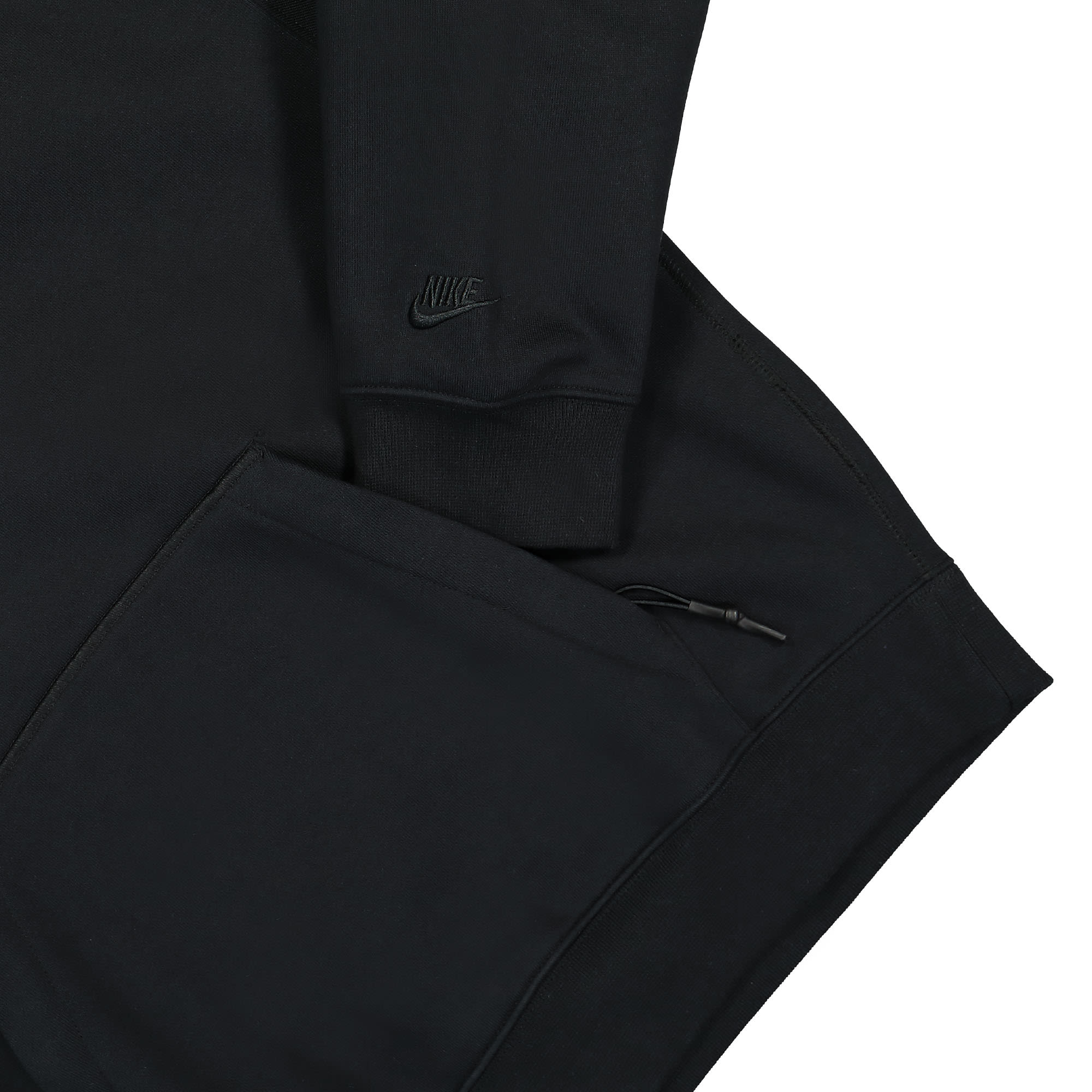 Nike Therma FIT Tech Pack Hoodie Black / Black Hoodies Detailfoto | Overkill