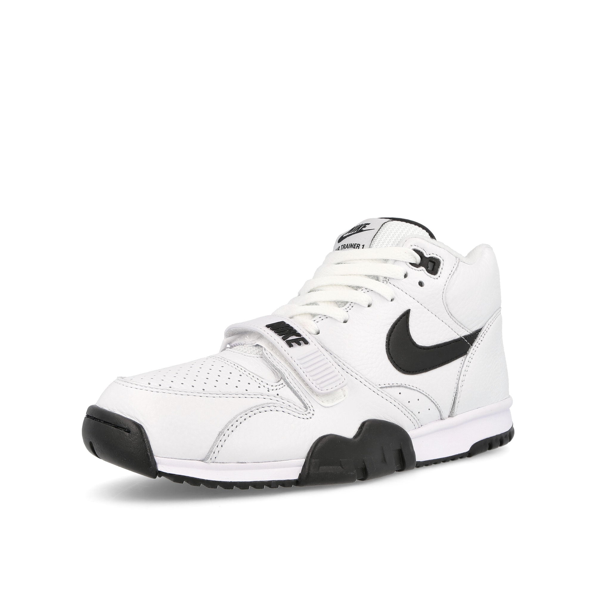 Nike Air Trainer 1 White-Black - White Sneakers  Close Up | Overkill