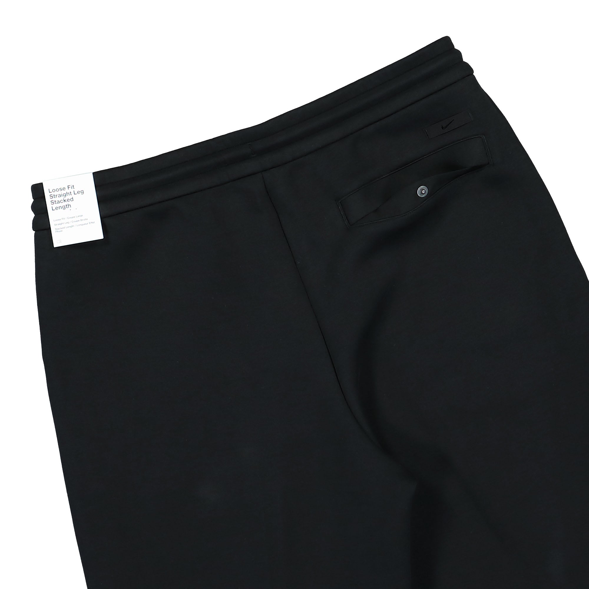 Nike Tech Fleece Reimagined Pant Black / Black Sweat & Track Pants Detail view 1 | Overkill