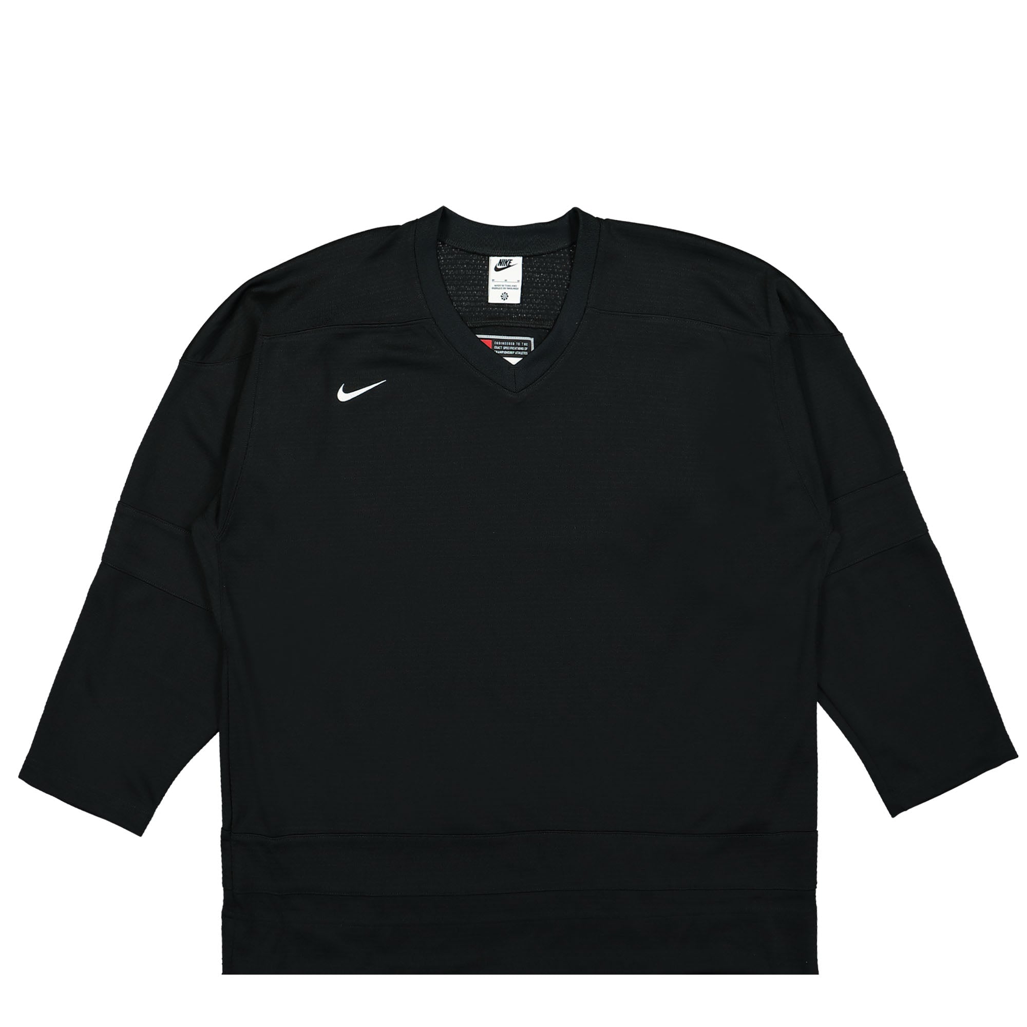 Nike Authentics Hockey Jersey Black / Black / White Longsleeves FB8221 010 | Overkill