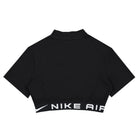 Nike W nsw Air Short Sleeve Crop Top Black / White T-Shirts Material | Overkill