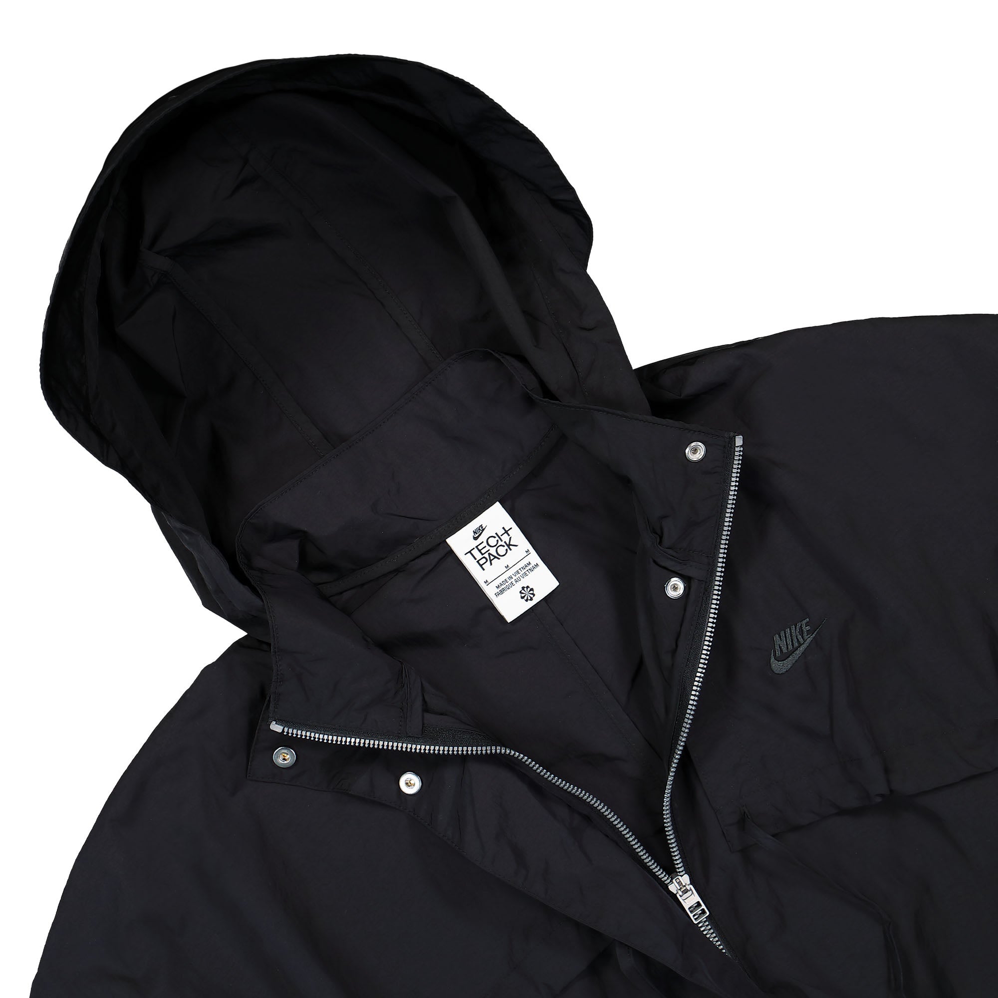 Nike Wmns NSW Tech Pack Repel Jacket Black / Black / Black / Anthracite Jackets Close-up | Overkill