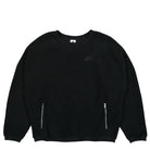 Nike Club Fleece+ Sherpa Winter Crew Black / Black Sweatshirts FB8378 010 | Overkill