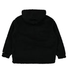 Nike W NSW Logo Sherpa Jacket Black / Sail Jackets Material | Overkill