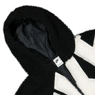 Nike W NSW Logo Sherpa Jacket Black / Sail Jackets Close-up | Overkill
