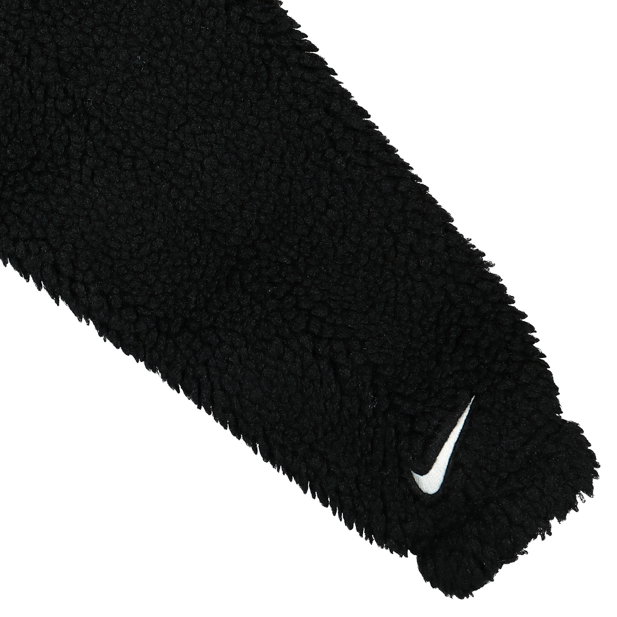 Nike W NSW Logo Sherpa Jacket Black / Sail Jackets Detail view 1 | Overkill