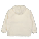 Nike W NSW Logo Sherpa Jacket Sail / Luminous Green Jackets Material | Overkill