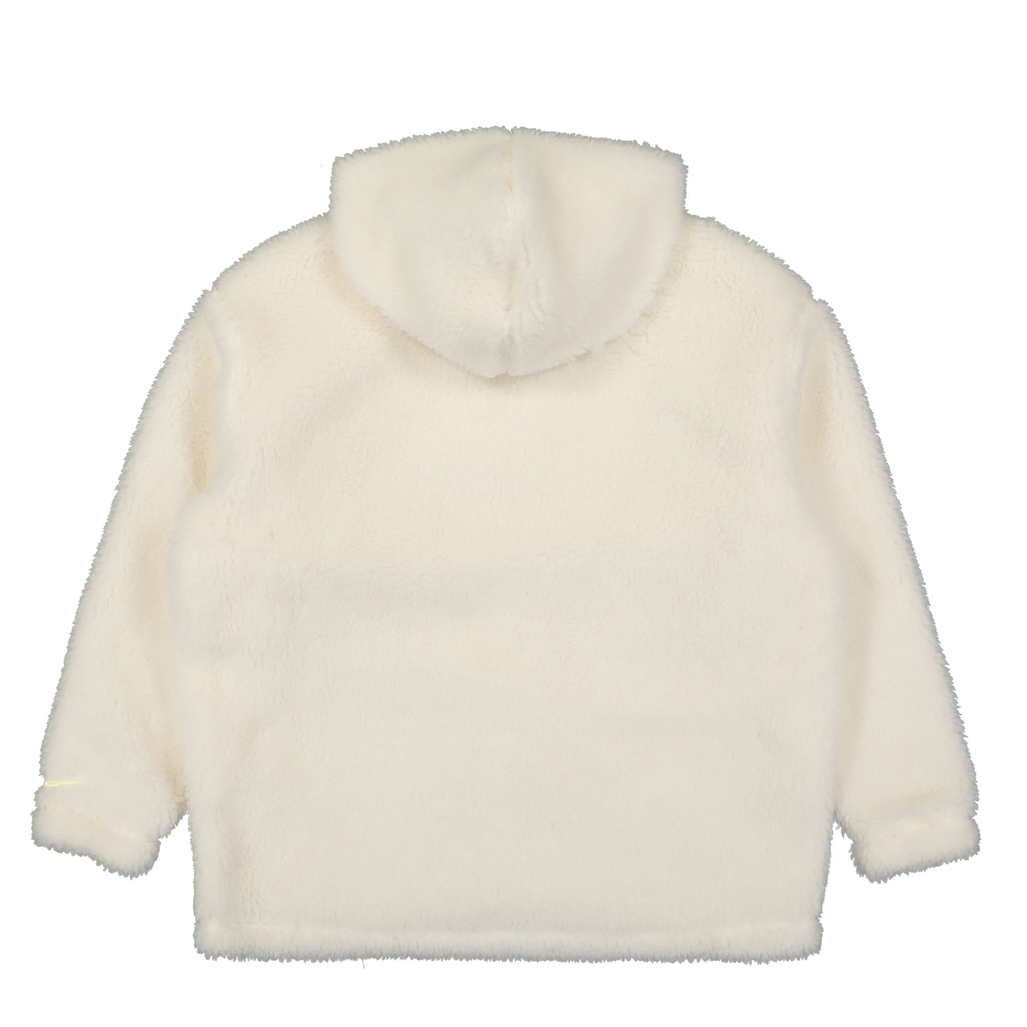 Nike W NSW Logo Sherpa Jacket Sail / Luminous Green Jackets Material | Overkill