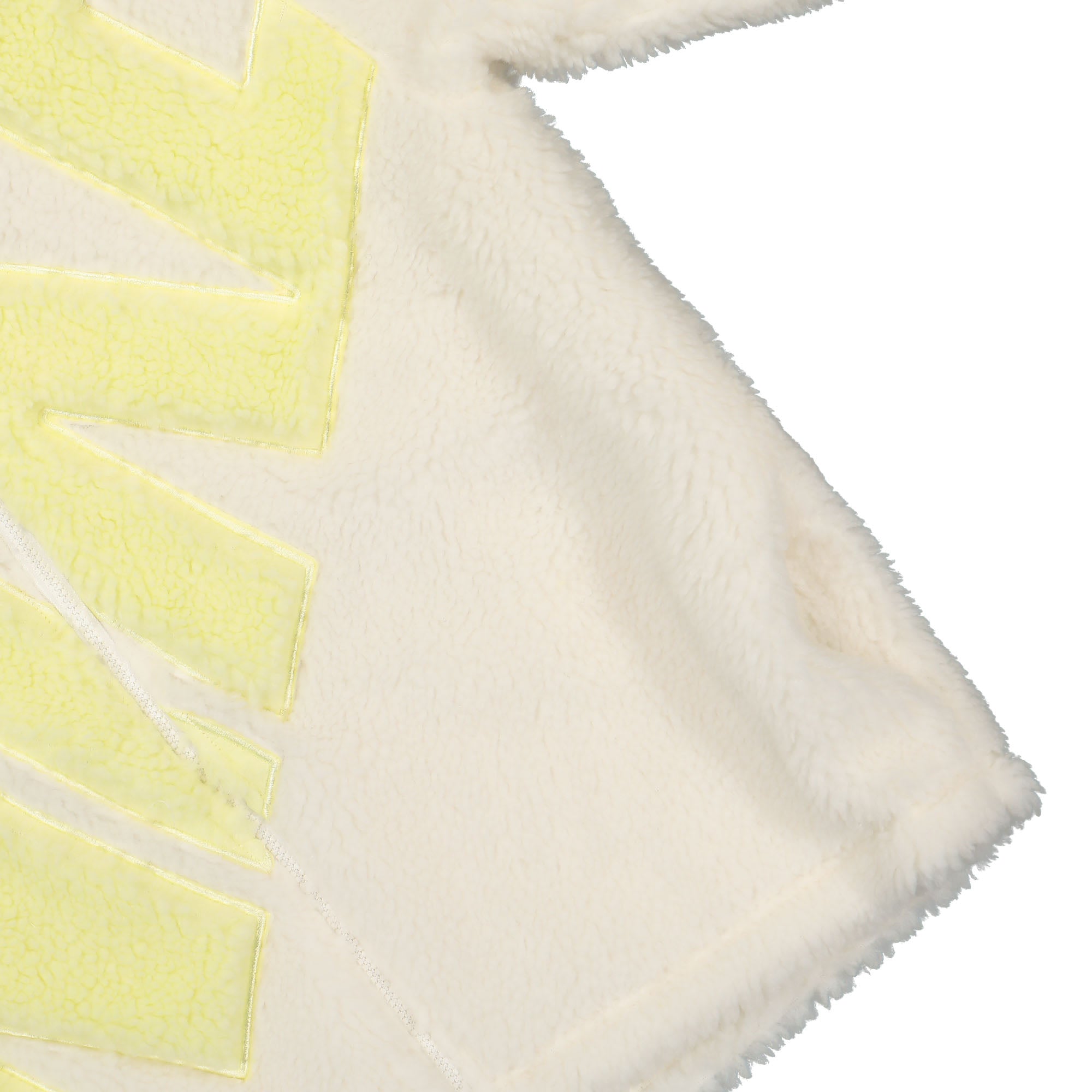 Nike W NSW Logo Sherpa Jacket Sail / Luminous Green Jackets Detailfoto | Overkill