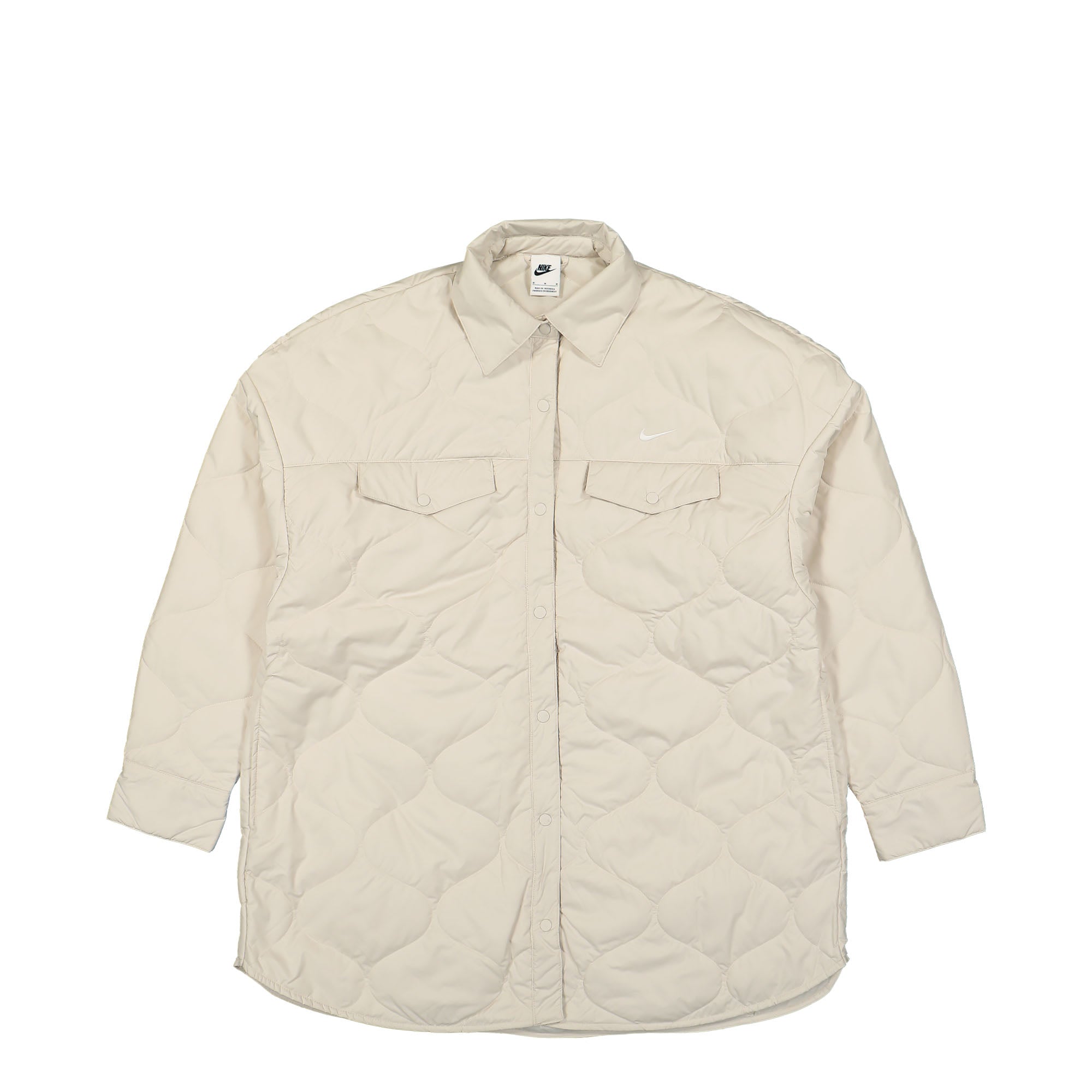 Nike W Quilted Trenchcoat Light Orewood Brown / Sail Coats FB8732 104 | Overkill
